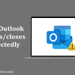 outlook not responding